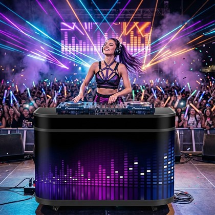 Led-dj-περίπτερο
